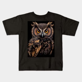 Cute Owl #2 Kids T-Shirt